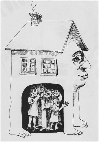 Daughter says she would be afraid to live in this house. I can't imagine why. Daughter says she would be afraid to live in this house. I can't imagine why.